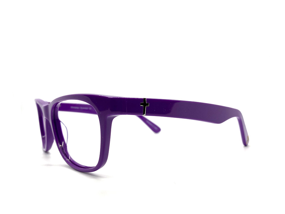 John 3:16 Purple With Silver Crosses - Image 2