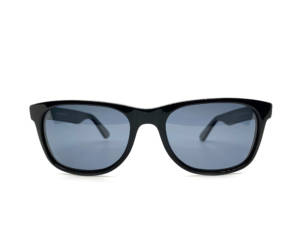 John 3:16 Black Sunglasses With Gold Crosses