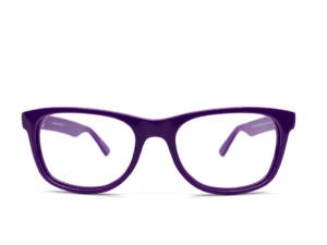 John 3:16 Purple With Silver Crosses