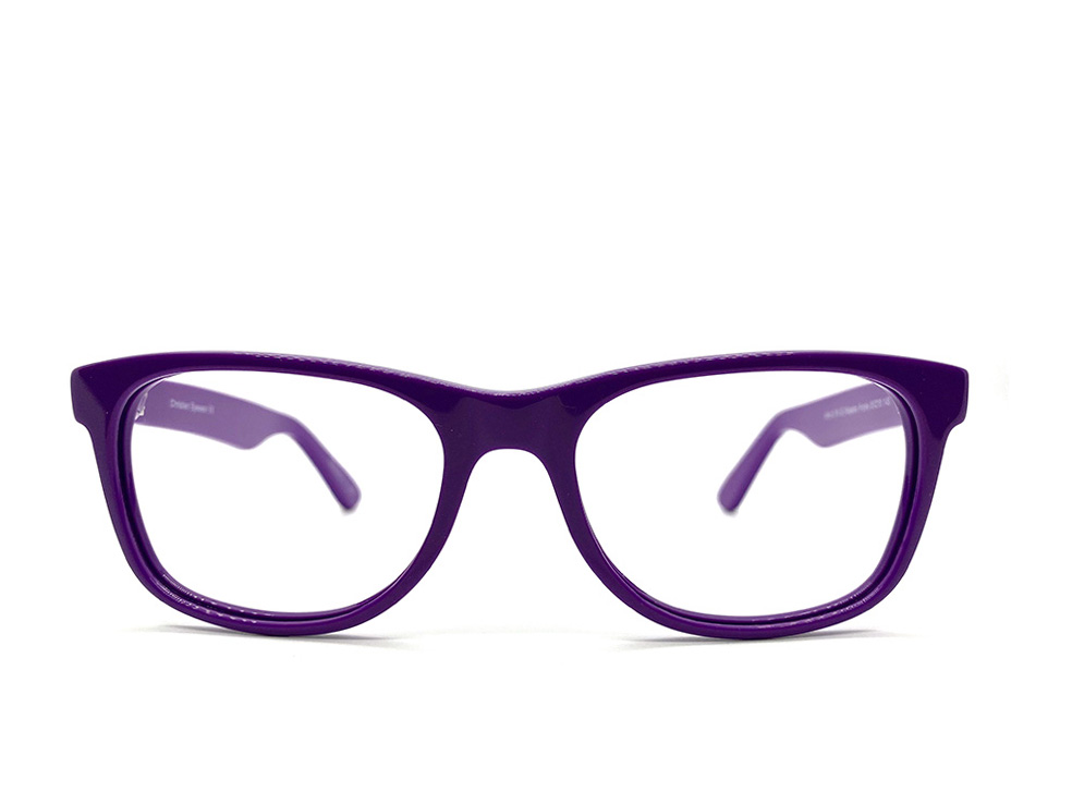 John 3:16 Purple With Silver Crosses