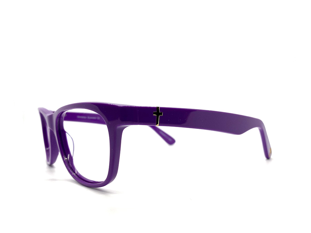 John 3:16 Purple With Gold Crosses - Image 2