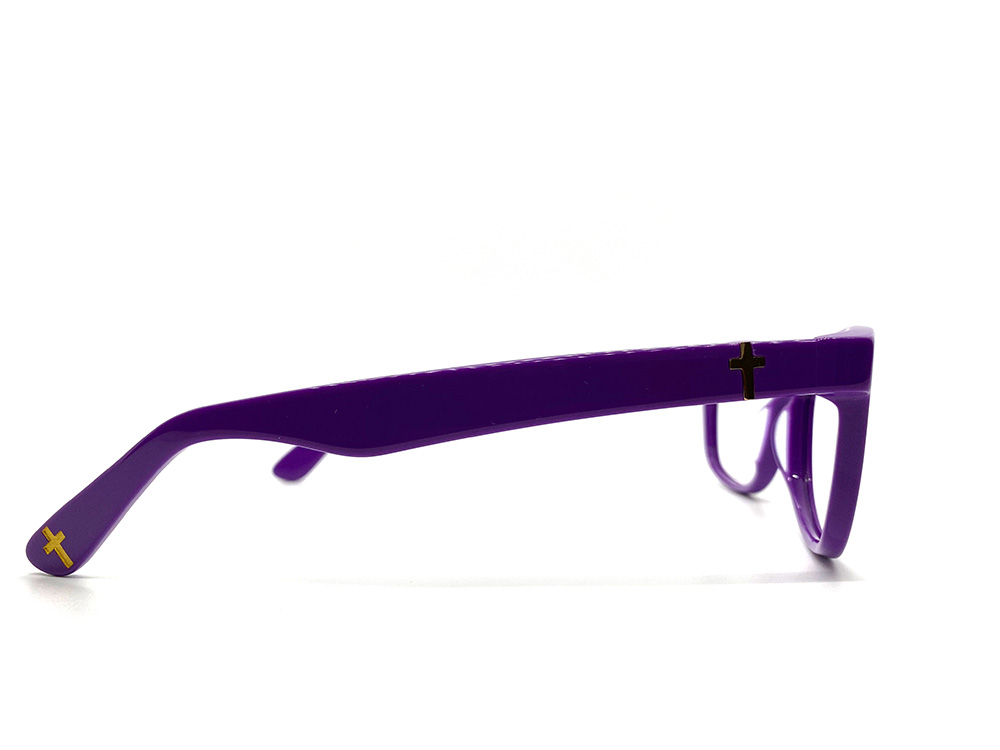 John 3:16 Purple With Gold Crosses - Image 5